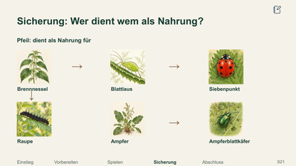 Arten und ihre Lebensbedingungen. Galerie 4.